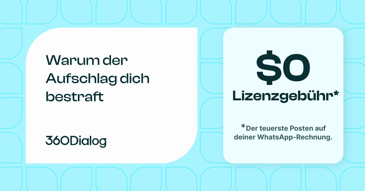 Das Ende der transaktionalen Ära: Warum das Abonnement-Modell von 360Dialog die Zukunft von WhatsApp Business ist